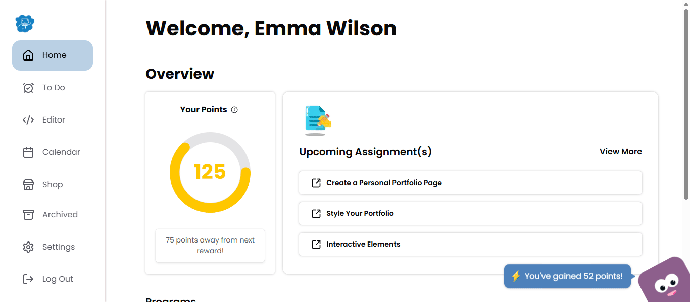 Code Your Dreams content